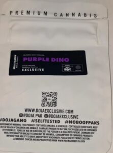 purple dino by doja exclusive x blueprint strain review by cannoisseurselections